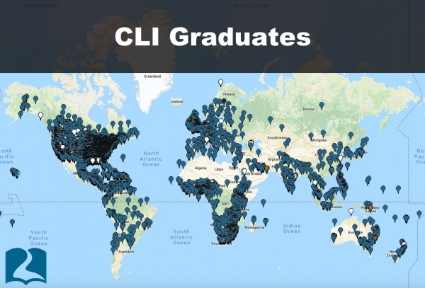 CLI Map Showing Students Worldwide (1)